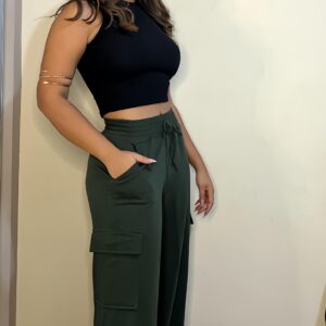 CALÇA CARGO MOLETINHO