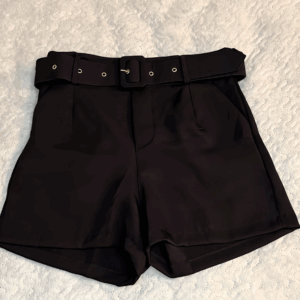 Short Alfaiataria Cinto Forrado